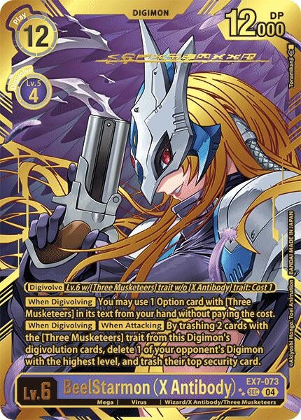 Image for BeelStarmon (X Antibody) (Textured) - Digimon Card Game