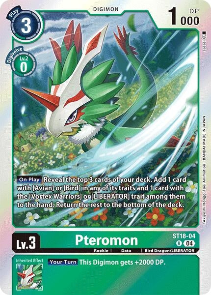 Image for Pteromon - Digimon Card Game