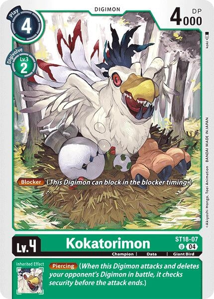 Image for Kokatorimon - Digimon Card Game
