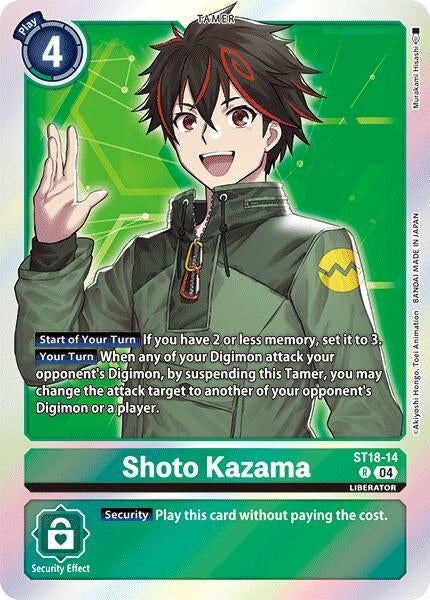 Image for Shoto Kazama - Digimon Card Game