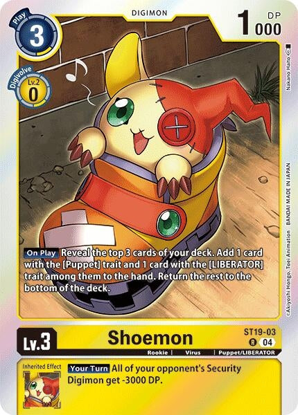 Image for Shoemon - Digimon Card Game