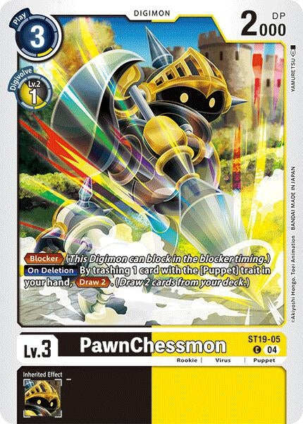 Image for PawnChessmon - ST19-05 - Digimon Card Game