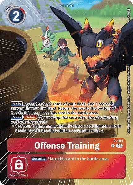 Image for Offense Training (Starter Deck 18 Exclusive) - Digimon Card Game