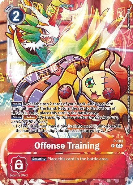 Image for Offense Training (Starter Deck 19 Exclusive) - Digimon Card Game