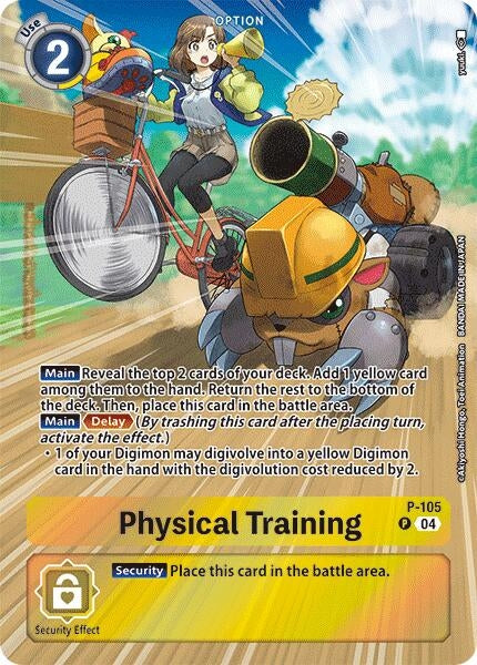 Image for Physical Training (Starter Deck 19 Exclusive) - Digimon Card Game