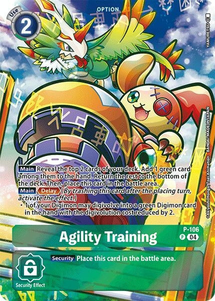 Image for Agility Training (Starter Deck 19 Exclusive) - Digimon Card Game