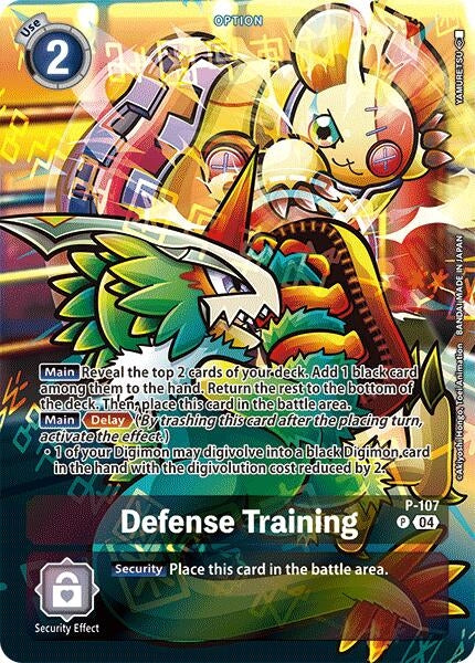 Image for Defense Training (Starter Deck 19 Exclusive) - Digimon Card Game