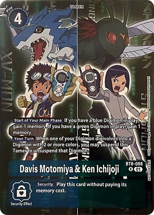 Image for Davis Motomiya & Ken Ichijoji (Super Complete Selection Daisuke ver.) - Digimon Card Game