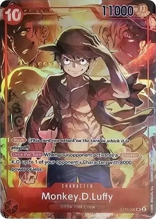 Image for Monkey.D.Luffy (Treasure Booster Set) - One Piece Card Game
