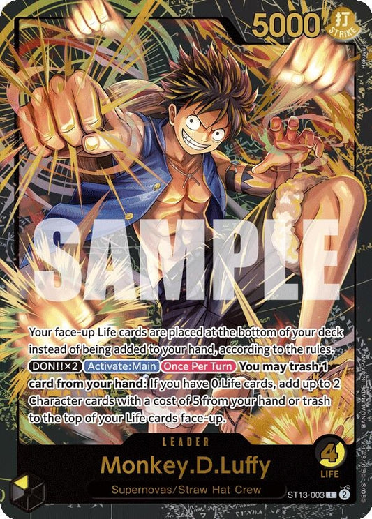 Image for Monkey.D.Luffy (Premium Card Collection -Leader Collection-) - One Piece Card Game
