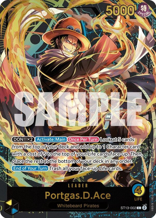 Image for Portgas.D.Ace (Premium Card Collection -Leader Collection-) - One Piece Card Game