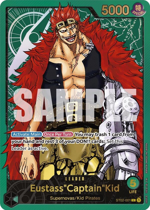 Image for Eustass"Captain"Kid (Premium Card Collection -Leader Collection-) - One Piece Card Game