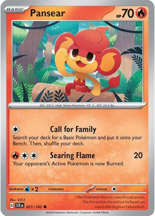 Image for Pansear - Pokemon