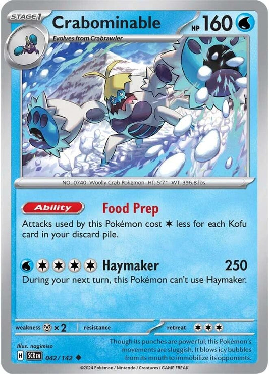 Image for Crabominable - Pokemon