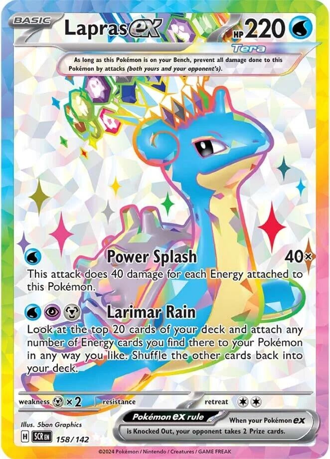 Image for Lapras ex - Pokemon