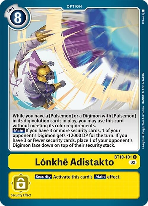 Image for Lonkhe Adistakto - Digimon Card Game