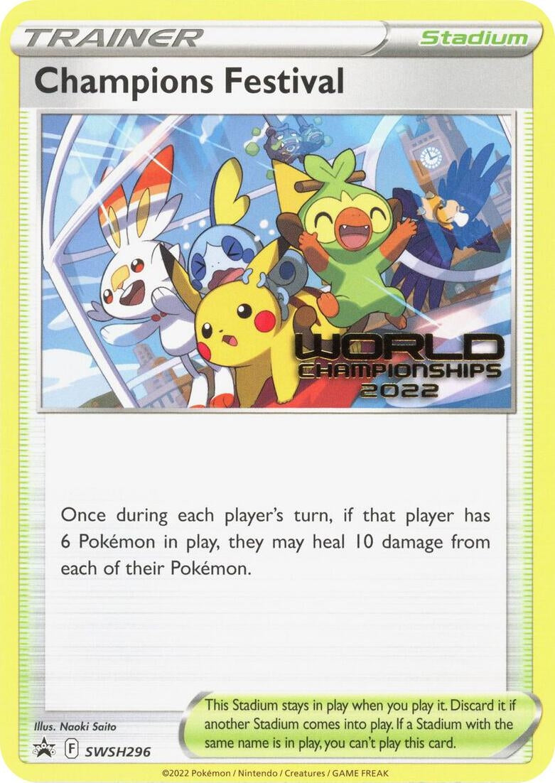 Image for Champions Festival - SWSH296 (World Championships 2022) - Pokemon