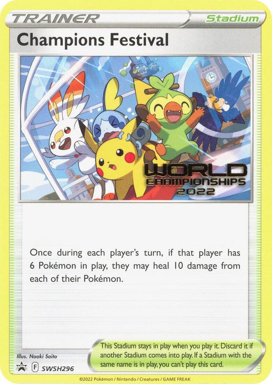 Image for Champions Festival - SWSH296 (World Championships 2022) - Pokemon