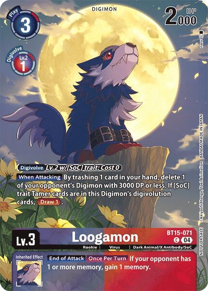 Image for Loogamon (Legend Pack 2024) - Digimon Card Game