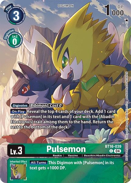 Image for Pulsemon (Legend Pack 2024) - Digimon Card Game