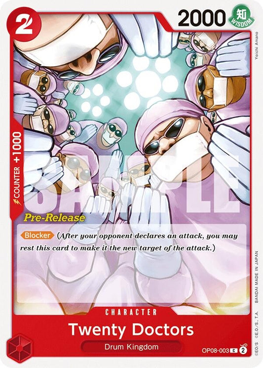 Image for Twenty Doctors - One Piece Card Game
