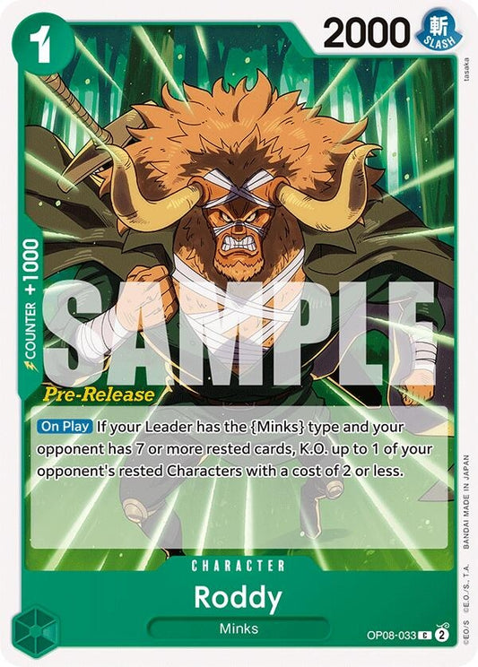 Image for Roddy - One Piece Card Game