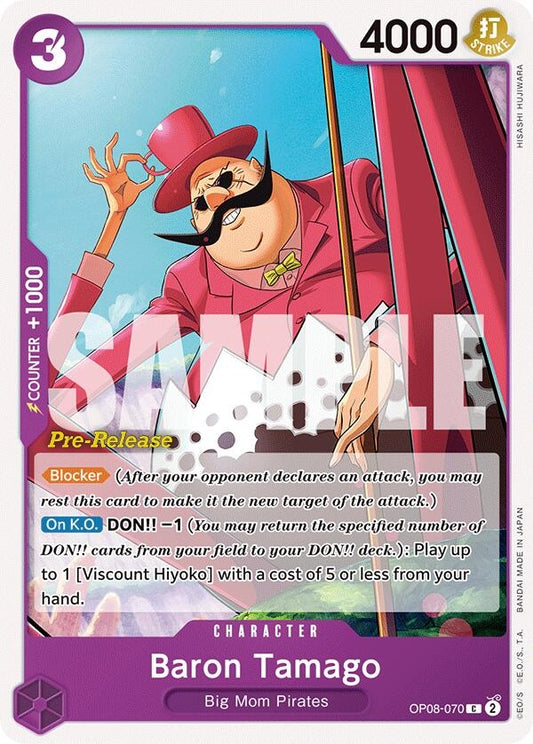 Image for Baron Tamago - One Piece Card Game