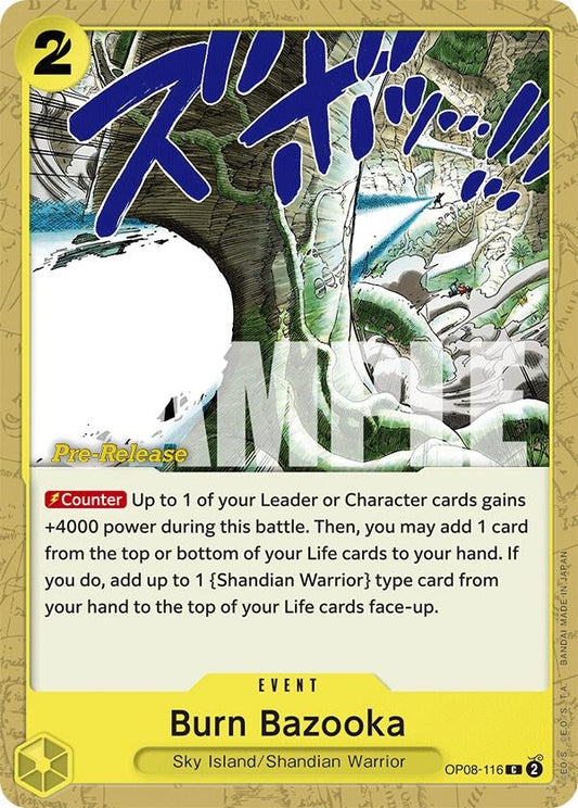 Image for Burn Bazooka - One Piece Card Game