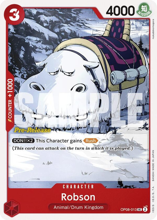 Image for Robson - One Piece Card Game