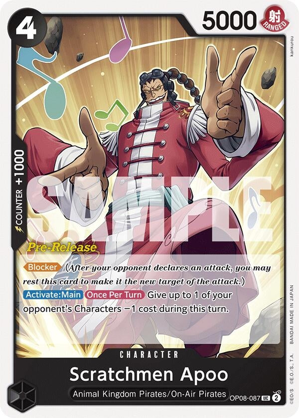 Image for Scratchmen Apoo - One Piece Card Game