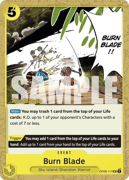 Image for Burn Blade - One Piece Card Game