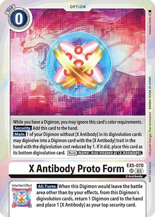 Image for X Antibody Proto Form (Event Pack 7) - Digimon Card Game