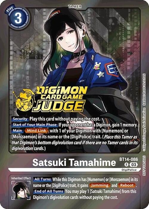 Image for Satsuki Tamahime (Judge Pack 6) - Digimon Card Game