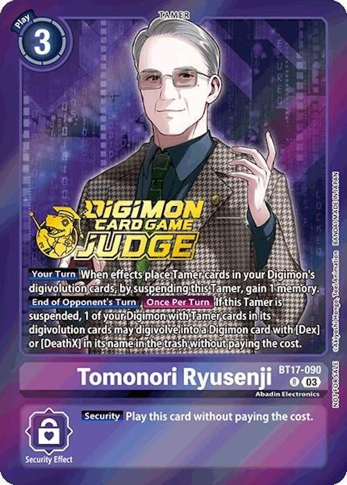 Image for Tomonori Ryusenji (Judge Pack 6) - Digimon Card Game