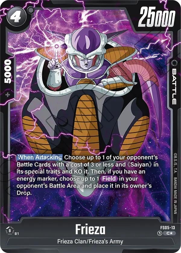 Image for Frieza (Bonus Pack Alternate Art) - Dragon Ball Super: Fusion World