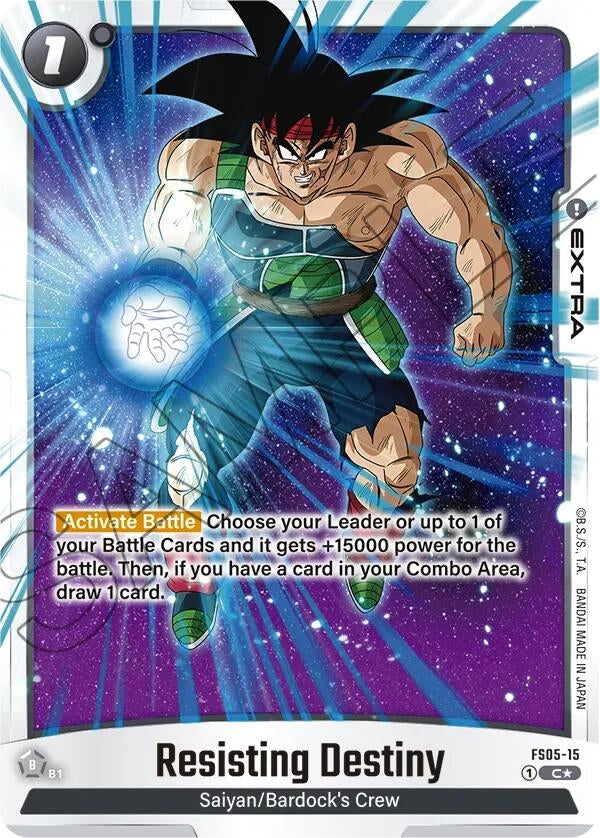 Image for Resisting Destiny (Bonus Pack Alternate Art) - Dragon Ball Super: Fusion World