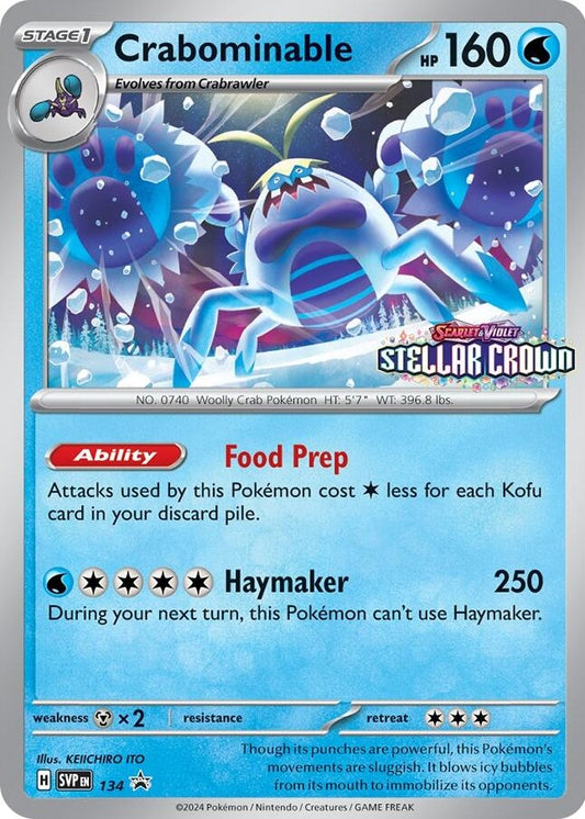 Image for Crabominable - 134 - Pokemon