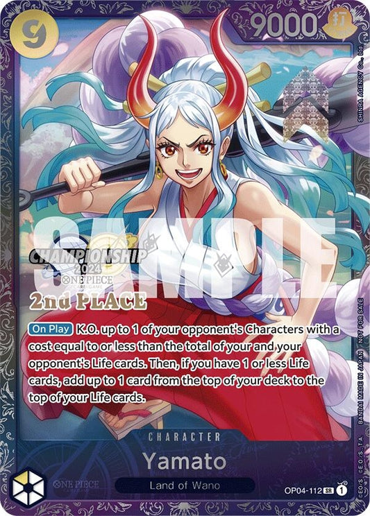 Image for Yamato (Championship 2024 Finals 2nd Place) - One Piece Card Game