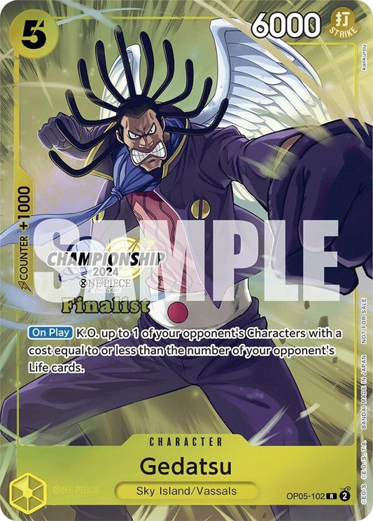 Image for Gedatsu (Championship 2024 Finalist Card Set) - One Piece Card Game