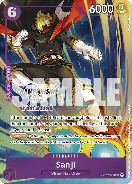Image for Sanji (Championship 2024 Finalist Card Set) - One Piece Card Game
