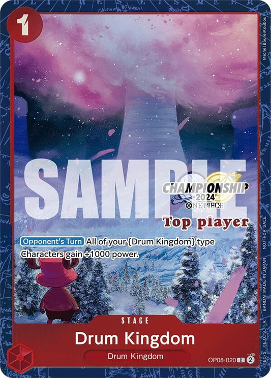 Image for Drum Kingdom (Championship 2024 Top Player Pack) - One Piece Card Game