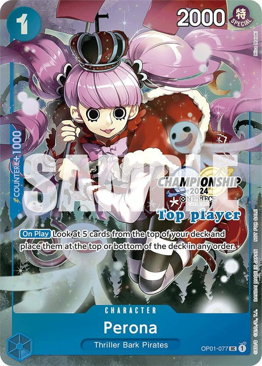 Image for Perona (Championship 2024 Top Player Pack) - One Piece Card Game