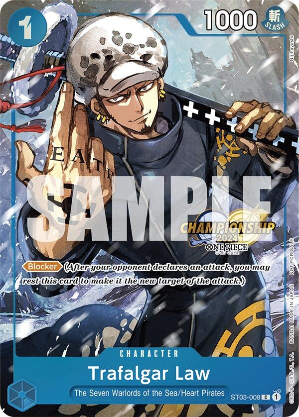 Image for Trafalgar Law - ST03-008 (CS 2024 Event Pack) - One Piece Card Game