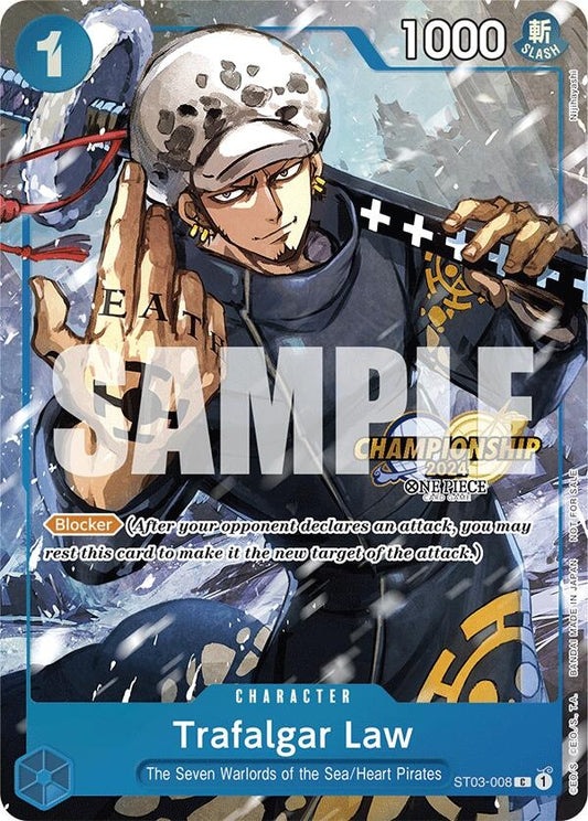 Image for Trafalgar Law - ST03-008 (CS 2024 Event Pack) - One Piece Card Game