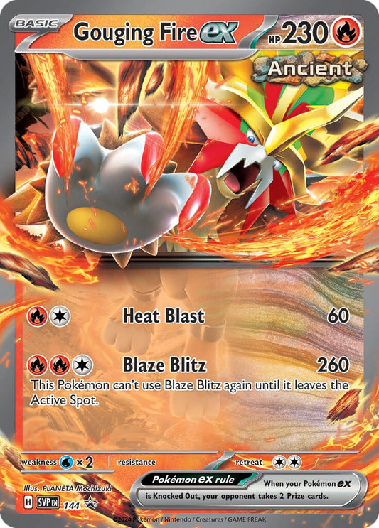 Image for Gouging Fire ex - 144 - Pokemon