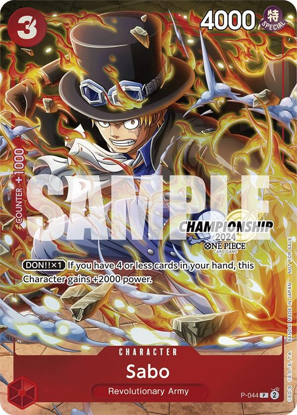 Image for Sabo (CS 2024 Event Pack Finalist) - One Piece Card Game