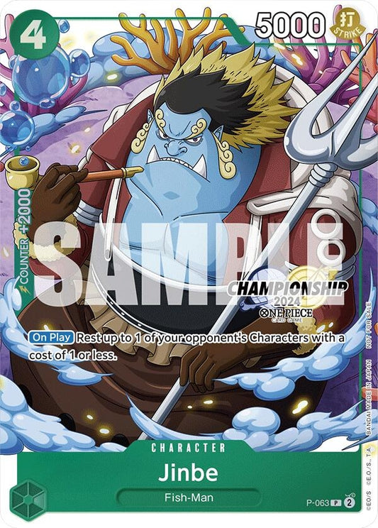 Image for Jinbe (CS 2024 Event Pack Finalist) - One Piece Card Game