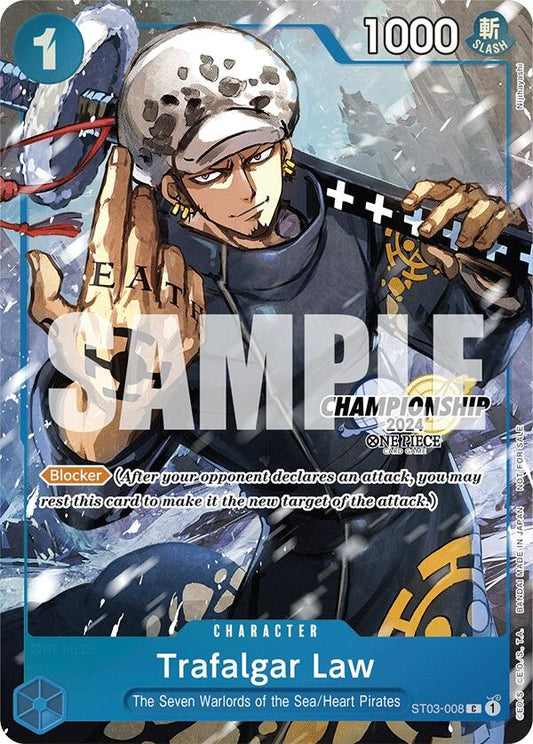 Image for Trafalgar Law - ST03-008 (CS 2024 Event Pack Finalist) - One Piece Card Game