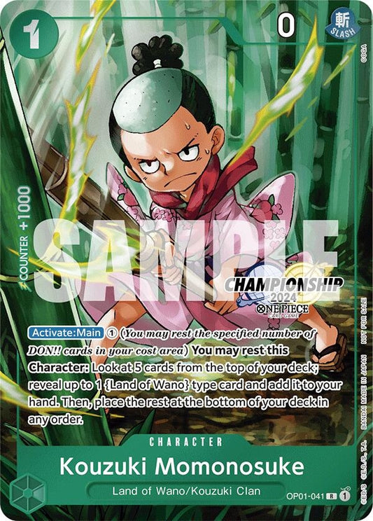 Image for Kouzuki Momonosuke (CS 2024 Celebration Pack) - One Piece Card Game