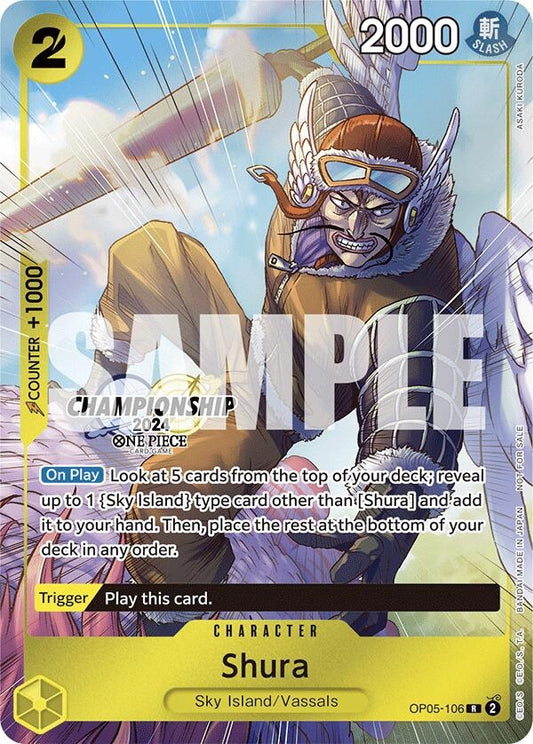 Image for Shura (CS 2024 Celebration Pack) - One Piece Card Game